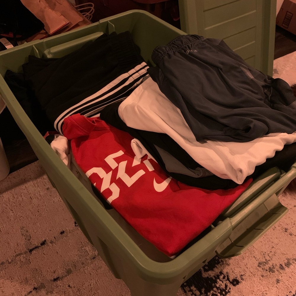 Boys lot - mediums (60%), large (25%), XL (15%)